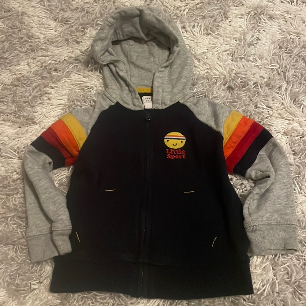Cute zip up hoodie baby gap